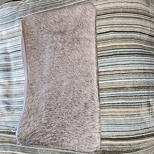 Parker & Hyde gray clutch bag